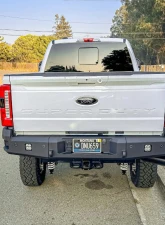 Chassis Unlimited Attitude Series Rear Bumper w/o Parking Sensors Ford Superduty F-250 | F-350 2023-2024                                     - CUB990751 - Image 2