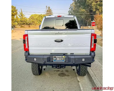 Chassis Unlimited Attitude Series Rear Bumper w/o Parking Sensors Ford Superduty F-250 | F-350 2023-2024 - CUB990751