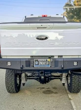 Chassis Unlimited Attitude Series Rear Bumper w/o Parking Sensors Ford Superduty F-250 | F-350 2023-2024                                     - CUB990751 - Image 4