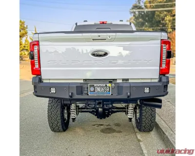Chassis Unlimited Attitude Series Rear Bumper w/o Parking Sensors Ford Superduty F-250 | F-350 2023-2024 - CUB990751