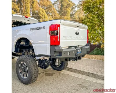Chassis Unlimited Attitude Series Rear Bumper w/o Parking Sensors Ford Superduty F-250 | F-350 2023-2024 - CUB990751