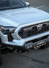 Chassis Unlimited RTS Series Front Winch Bumper - Textured Black w/ Parking Sensor Cutouts Toyota Tacoma 2024+                                     - CUB10782 - Image 7