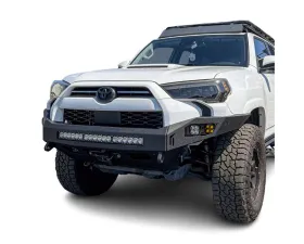 Chassis Unlimited Octane Series Front Winch Bumper - Raw Steel Toyota 4Runner 2014-2024