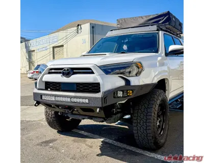 Chassis Unlimited Octane Series Front Winch Bumper - Raw Steel Toyota 4Runner 2014-2024 - CUB940851RAW