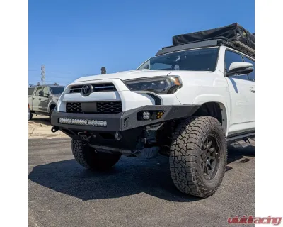 Chassis Unlimited Octane Series Front Winch Bumper - Raw Steel Toyota 4Runner 2014-2024 - CUB940851RAW