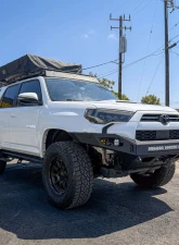 Chassis Unlimited Octane Series Front Winch Bumper - Raw Steel Toyota 4Runner 2014-2024                                     - CUB940851RAW - Image 5