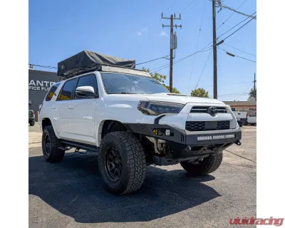 Chassis Unlimited Octane Series Front Winch Bumper - Raw Steel Toyota 4Runner 2014-2024 - CUB940851RAW