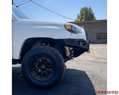 Chassis Unlimited Octane Series Front Winch Bumper - Raw Steel Toyota 4Runner 2014-2024 - CUB940851RAW