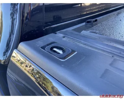 Bull Ring 1 Pair Gunmetal Flush Fit Retractable Tie Down Anchors Dodge Ram | Toyota Tundra | Hyundai Santa Cruz 1995-2025 - 5068
