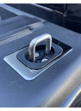 Bull Ring 1 Pair Gunmetal Flush Fit Retractable Tie Down Anchors Dodge Ram | Toyota Tundra | Hyundai Santa Cruz 1995-2025                                     - 5068 - Image 7