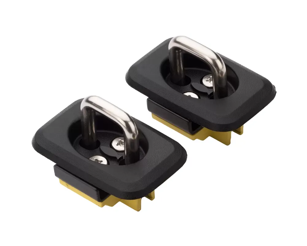Bull Ring 1 Pair Raised Fit Retractable Tie-Down Anchors Toyota Tundra Regular/Extended Cab 2000-2013 - 9001