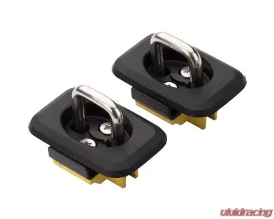 Bull Ring 1 Pair Hand Card Raised Fit Retractable Tie-Down Anchors Toyota Tundra Regular/Extended Cab 2000-2013 - 9001-HC