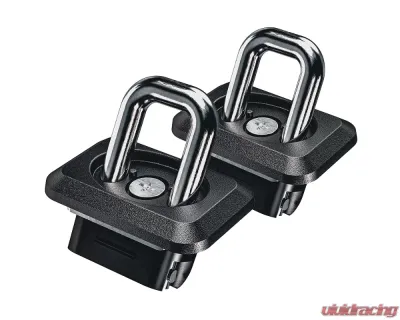Bull Ring 1 Pair Hand Card Bullet Inner Bed Retractable Tie-Down Anchor Chevrolet Silverado | Colorado | GMC Sierra | Canyon 2007-2021 - 1001-HC