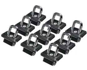 Bull Ring 9-Pack Bullet Inner Bed Retractable Tie-Down Anchor Chevrolet Silverado | Colorado | GMC Sierra | Canyon 2007-2021