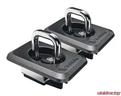Bull Ring 1 Pair Raised Fit Retractable Tie-Down Anchor Ford F150 | Super Duty | Chevrolet | GMC | Dodge Ram 1995-2018 - 4001-XT