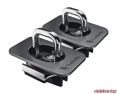 Bull Ring 1 Pair Hand Card Flush Fit Tie Down Anchors Ford F-150 | F-250 | F-350 | Raptor 2017-2025 - 4025-HC