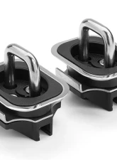 Bull Ring 1 Pair Front/Rear Shorty Low Profile Retractable Tie Down Anchors Ford F150 | Raptor 1998-2014                                     - 4055 - Image 8