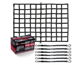 Bull Ring Heavy Duty Pickup Truck Cargo Net