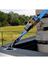 Bull Ring 1" x 15' Ratchet Strap Single                                     - R-1701 - Image 2