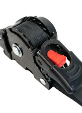 Bull Ring 1" x 10' Retractable Ratchet Tie Down (2 Pack)                                     - R1300 - Image 3