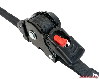 Bull Ring 1" x 10' Retractable Ratchet Tie Down (2 Pack) - R1300