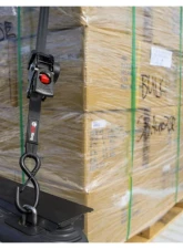 Bull Ring 1" x 10' Retractable Ratchet Tie Down (2 Pack)                                     - R1300 - Image 7