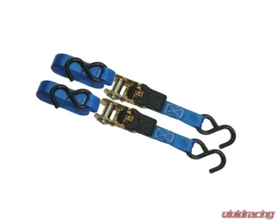 Bull Ring 1" x 15' Ratchet Straps (2 Pack) - RA-1701-2