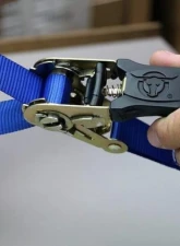 Bull Ring 1" x 15' Ratchet Straps (2 Pack)                                     - RA-1701-2 - Image 2