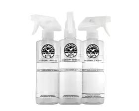 Chemical Guys 3 Pack 16oz Secondary Container Dilution Bottle with Professional Standard Sprayer