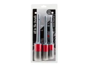 Chemical Guys 3 Pack Interior Detailing Brushes