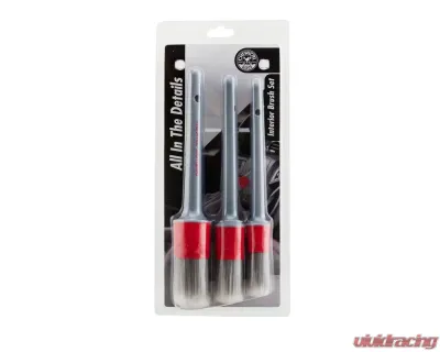 Chemical Guys 3 Pack Interior Detailing Brushes - ACC600