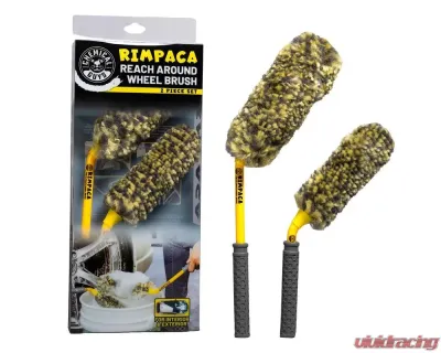 Chemical Guys 2Pieces Rimpaca Reach Around Ultimate Wheel Brush Set - ACC615