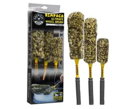 Chemical Guys 3 Pieces Rimpaca Ultimate Wheel Brush Set