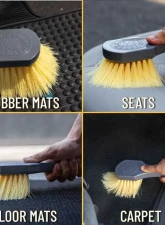 Chemical Guys Yellow Stiffy Brush for Carpets and Durable Surfaces                                     - ACCG02 - Image 3