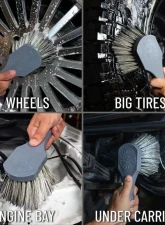 Chemical Guys Wheel Works Wheel and Body Brush                                     - ACCG09 - Image 2