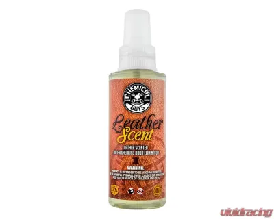 Chemical Guys 4oz Leather Scent Air Freshener and Odor Eliminator - AIR_102_04