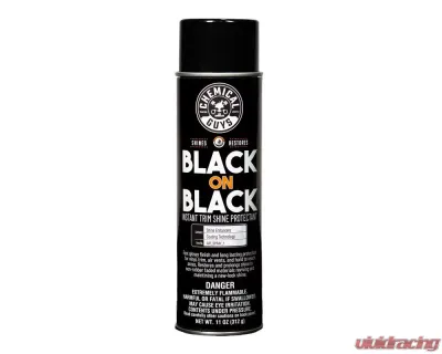 Chemical Guys 11oz Black on Black Instant Trim Shine Spray Dressing - AIR_SPRAY_1