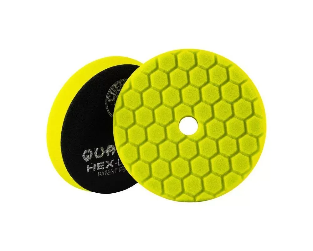 Chemical 5.5inch Yellow Guys Hex-Logic Quantum Heavy Cutting Pad - BUFX111HEX5