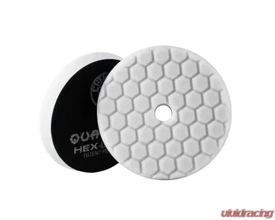 Chemical Guys 5.5inch White Hex-Logic Quantum Light-Medium Polishing Pad - BUFX114HEX5