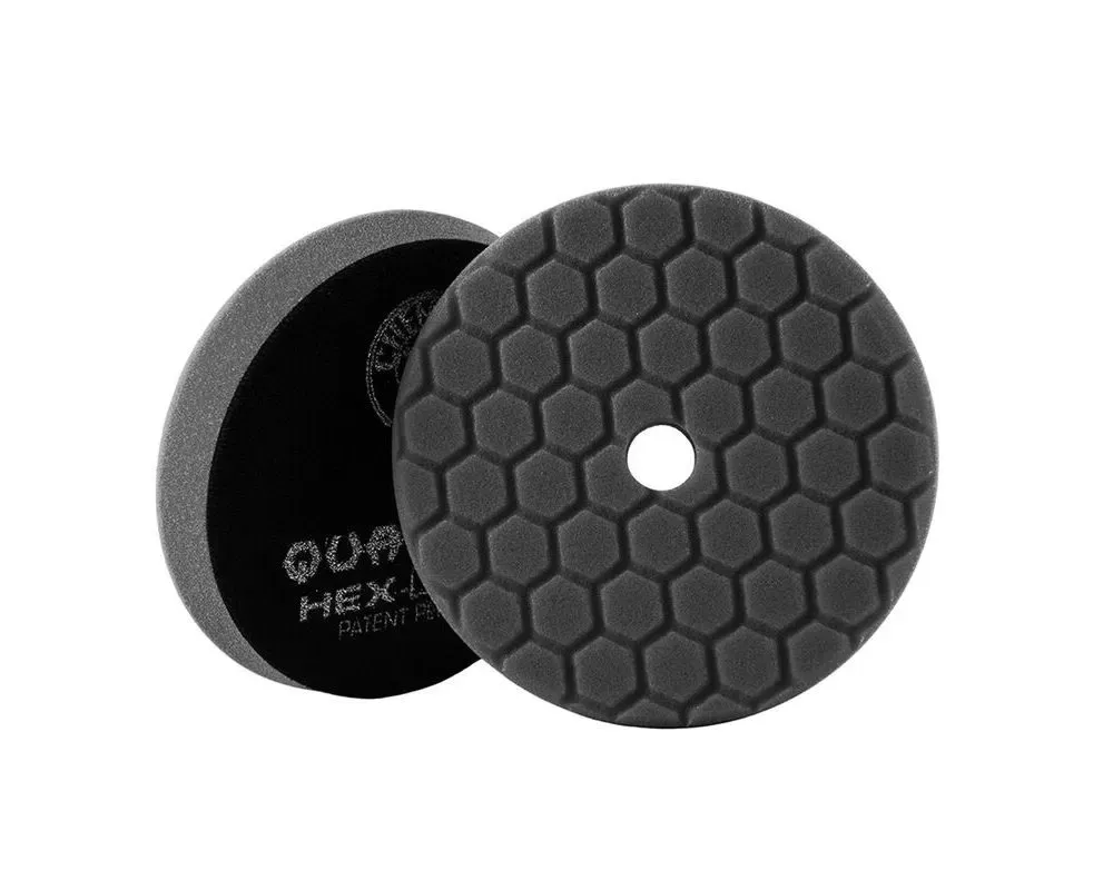 Chemical Guys  5.5inch Black Hex-Logic Quantum Finishing Pad - BUFX116HEX5