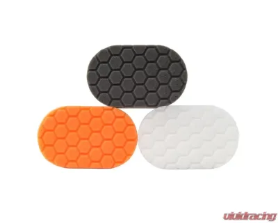 Chemical Guys 3Pack 3inch x 6inch x 1inch Hex-Logic Hand Polishing Applicator Pads - BUFX_204