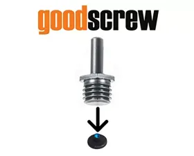 Chemical Guys Good Screw Power Drill Adapter for Rotary Backing Plates