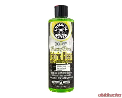 Chemical Guys 16oz Foaming Fabric Clean Carpet | Upholstery Shampoo and  Odor Eliminator - CWS20316