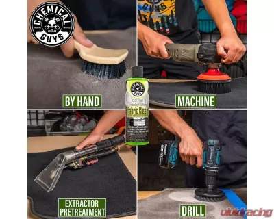 Chemical Guys 16oz Foaming Fabric Clean Carpet | Upholstery Shampoo and  Odor Eliminator - CWS20316