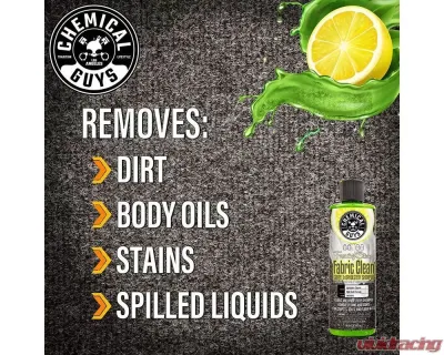Chemical Guys Foaming Citrus Fabric Clean Carpet and Upholstery Shampoo and Odor Eliminator - CWS203