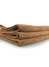 Chemical Guys 3Pack 16inch x 16inch Tan Workhorse Professional Microfiber Towel                                     - MIC34403 - Image 2