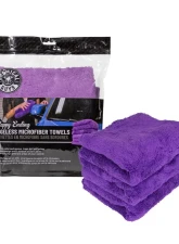 Chemical Guys 3Pack 16inch x 16inch Purple Ultra Edgeless Microfiber Towel                                     - MIC34803 - Image 2
