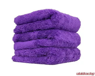 Chemical Guys 3Pack 16inch x 16inch Purple Ultra Edgeless Microfiber Towel - MIC34803