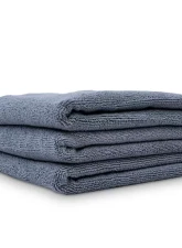 Chemical Guys 3Pack 24inch x 16inch Gray Workhorse Microfiber Towel Metal                                     - MIC35203 - Image 2