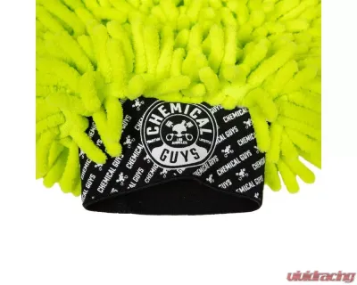 Chemical Guys Green Chenille Premium Scratch-Free Microfiber Wash Mitt - MIC493